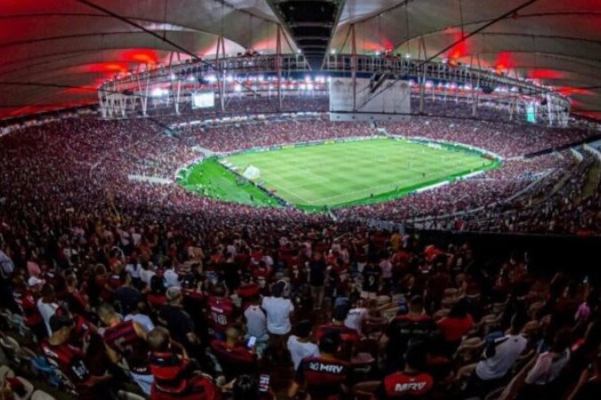 Flamengo é multado pela Conmebol -  (crédito: Foto: Paula Reis/Flamengo)