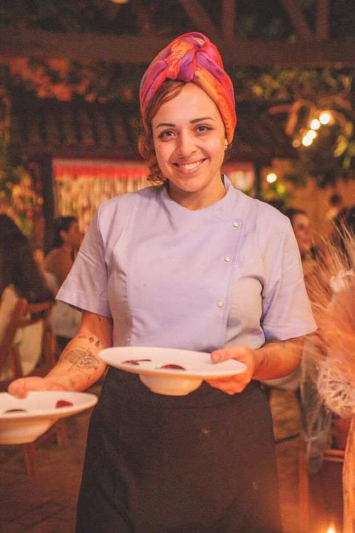 Luciana é dona de um restaurante em São Jorge, na Chapada dos Veadeiros