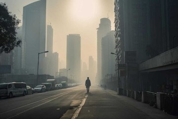 Além da contaminação atmosférica, a hipertensão e o sedentarismo estão entre os principais fatores que provocam a condição, aparecendo em 84% dos casos -  (crédito: Freepik)