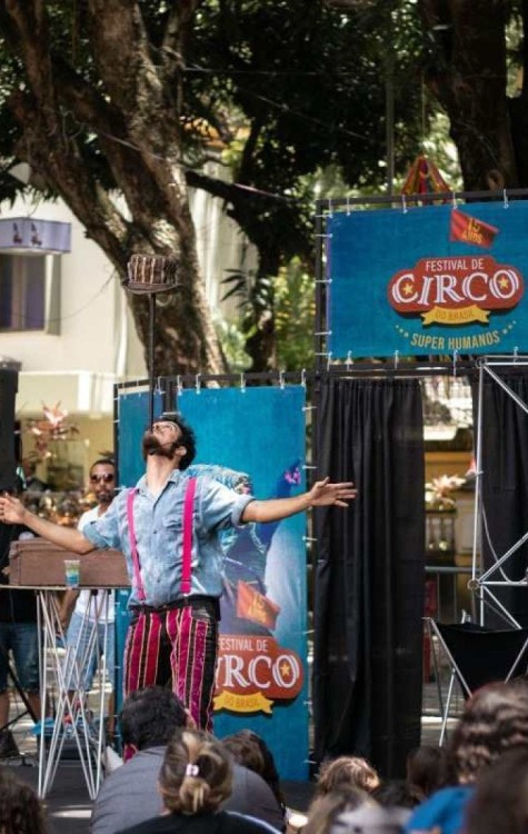 Festival de Circo do Brasil cria edital de apoio à criação artística 
 -  (crédito: Divulgação/Rodrigo Garcia)