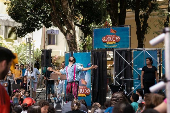 Festival de Circo do Brasil cria edital de apoio à criação artística 
 -  (crédito: Divulgação/Rodrigo Garcia)