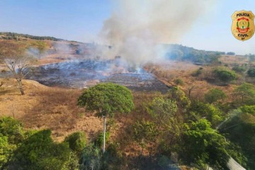 Polícia prende dois homens acusados de atear fogo em São Sebastião  -  (crédito: PCDF)