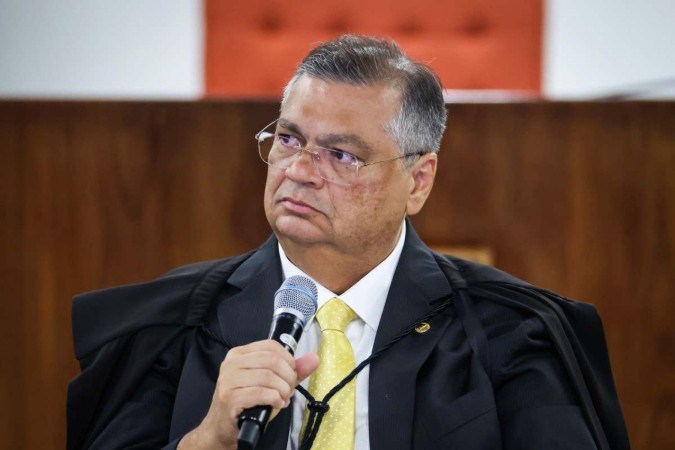 Ministro Flávio Dino criticou a demora dos Poderes Legislativo e Executivo para cumprir decisão do Plenário do STF  -  (crédito: Gustavo Moreno/SCO/STF)