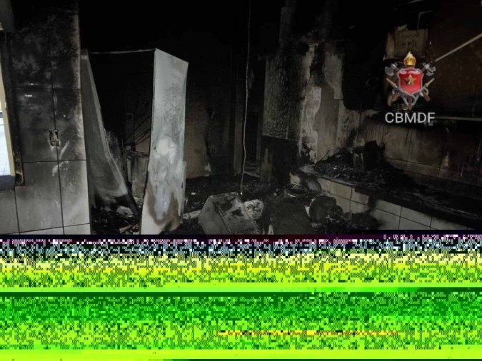 O incêndio, que teve início no refeitório, foi combatido antes de alcançar outros cômodos 