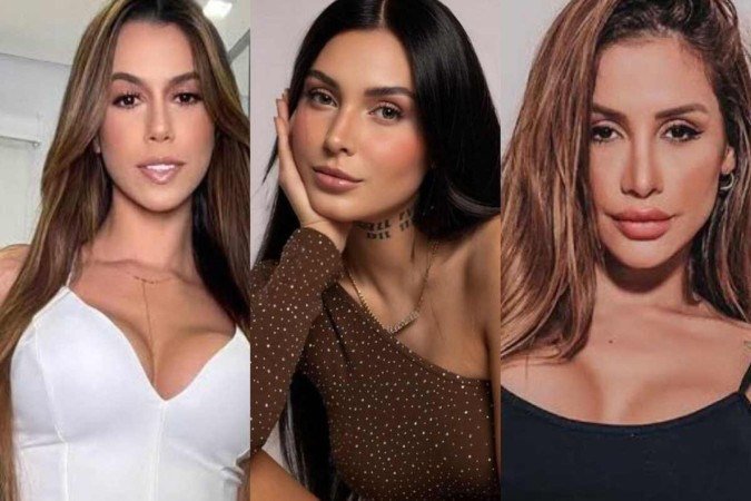 Larissa, Fernanda e Babi -  (crédito: Redes Sociais )