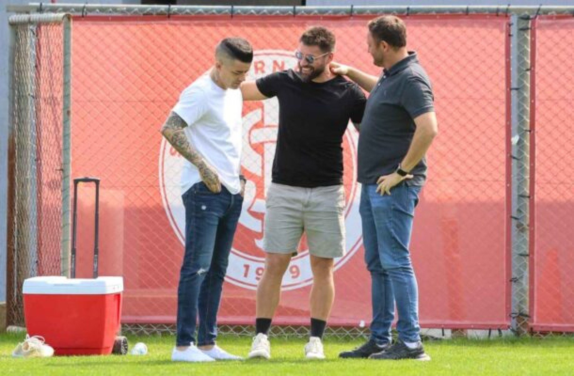 Boas memórias! Sobis visita o Inter antes de jogo contra o São Paulo