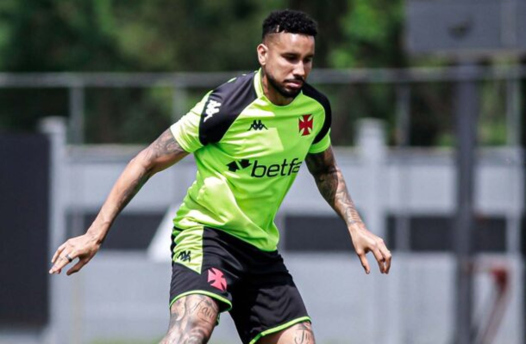 Jair é um dos quatro machucados atualmente no elenco do Vasco -  (crédito: Foto: Matheus Lima / Vasco)