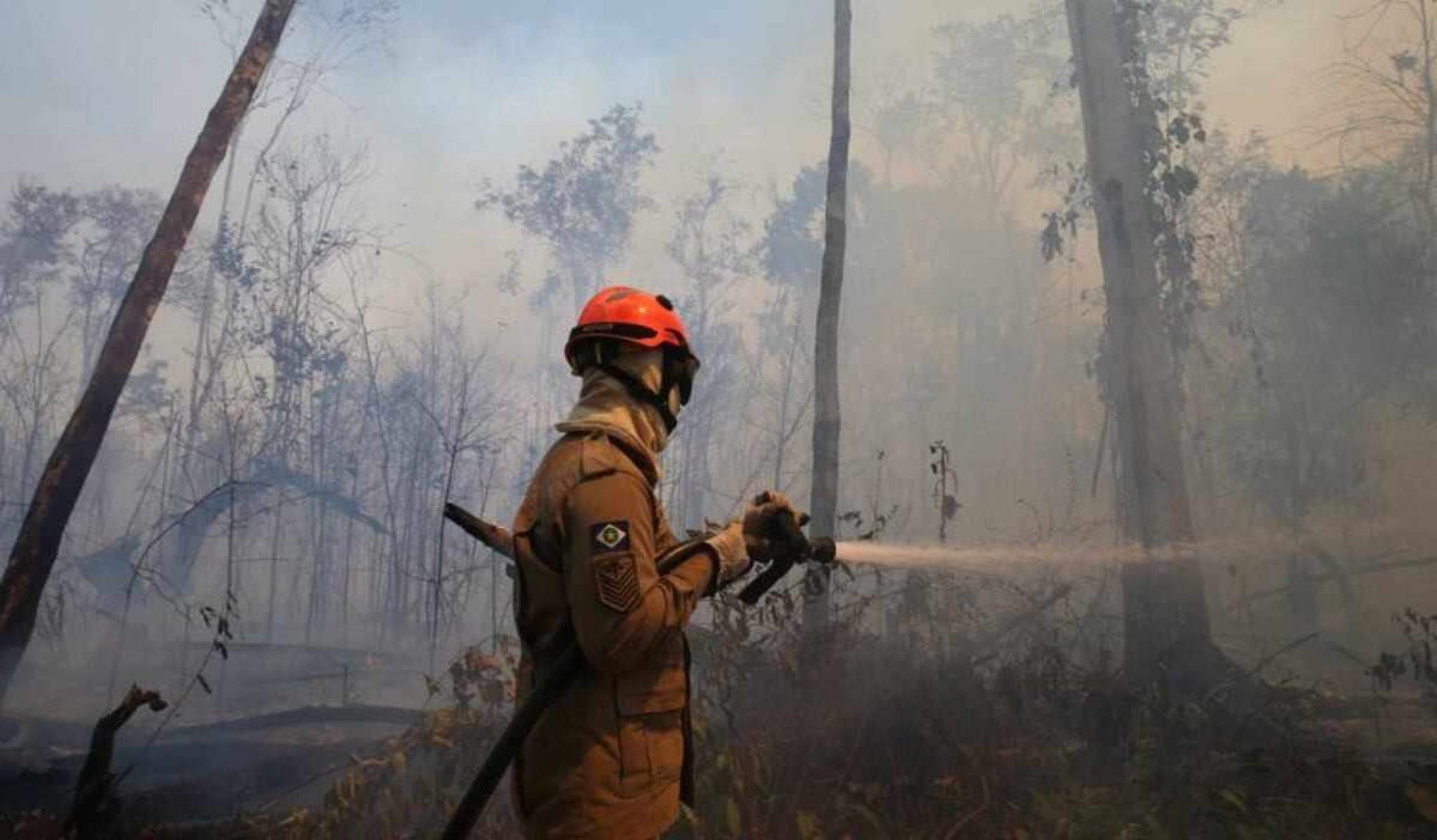 Militares da Força Nacional chegam na Amazônia para combater incêndios