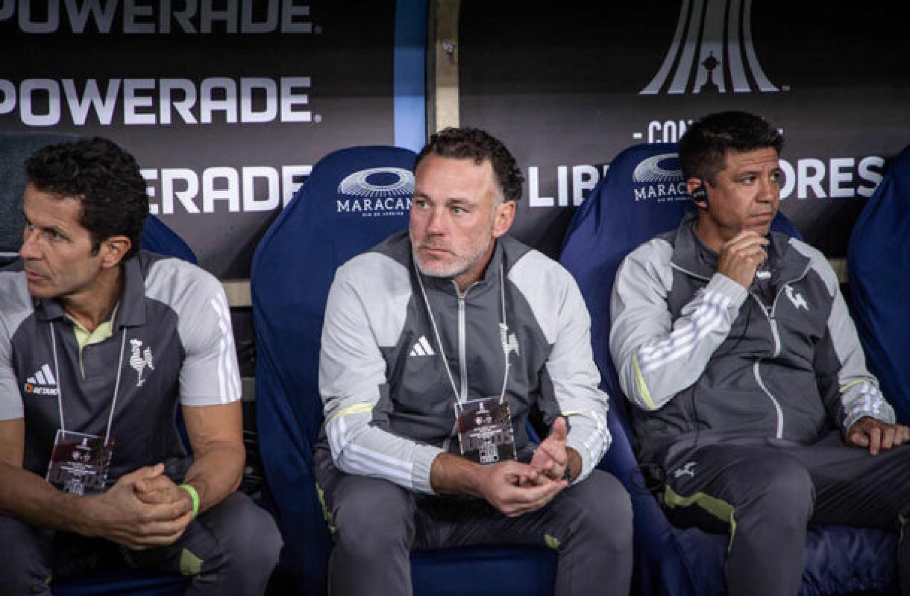 Gabriel Milito tem problemas para escalar o Atlético -  (crédito: Foto: Reprodução / GaloTV)