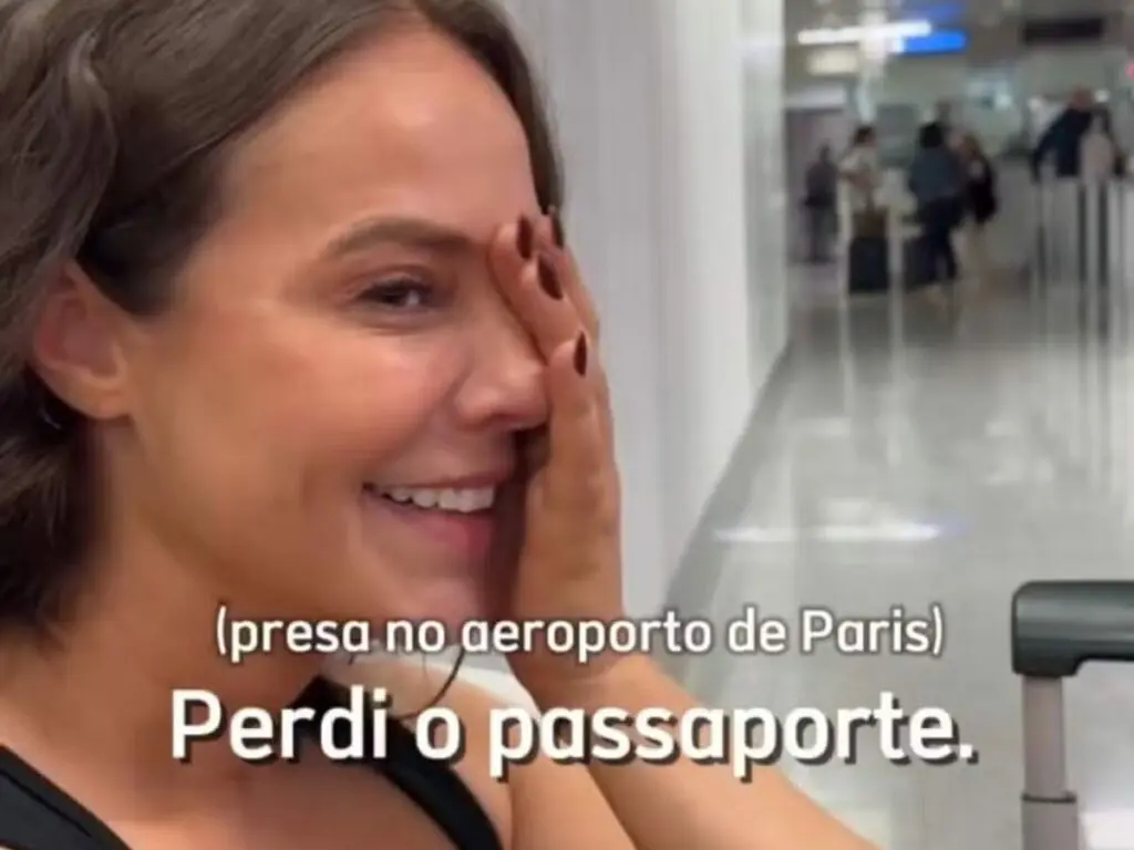 Paolla Oliveira perde o passaporte em viagem à França: ‘Presa no aeroporto’ -  (crédito: Reprodução/ Instagram)