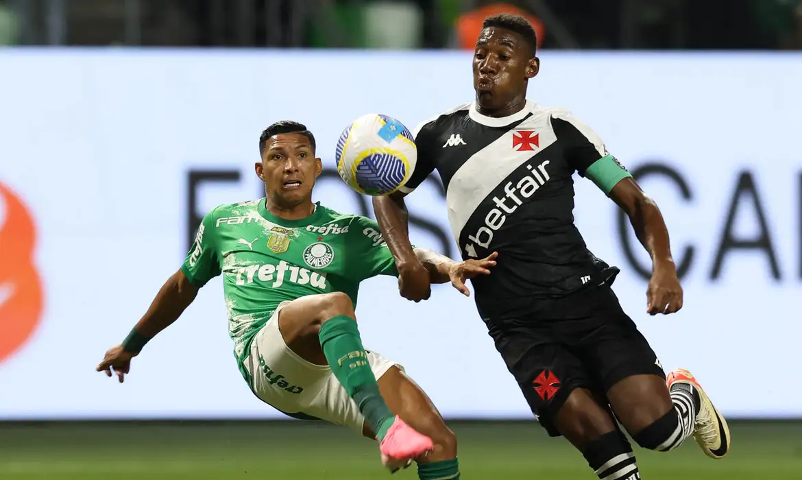 Palmeiras e Vasco jogam no Mané Garrincha com transmissão da Nacional -  (crédito: EBC)