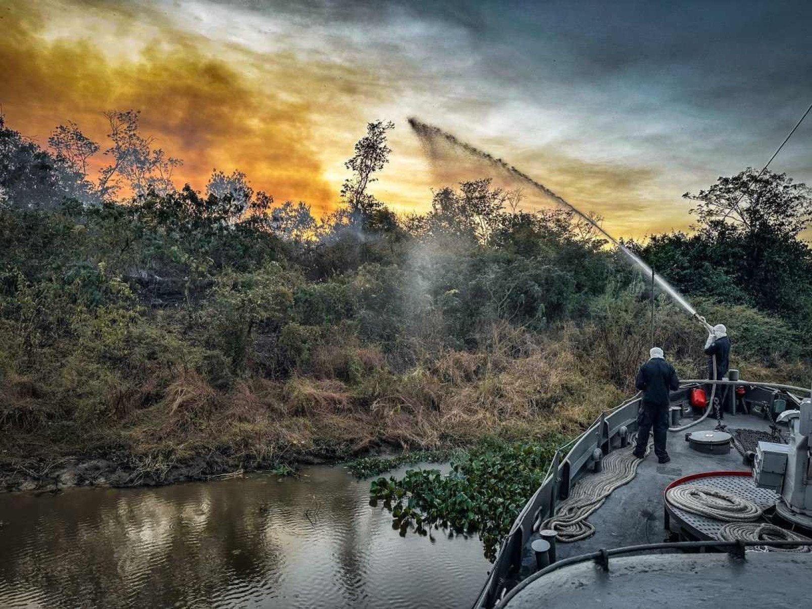 Forças Armadas atuam no ataque ao fogo do Pantanal