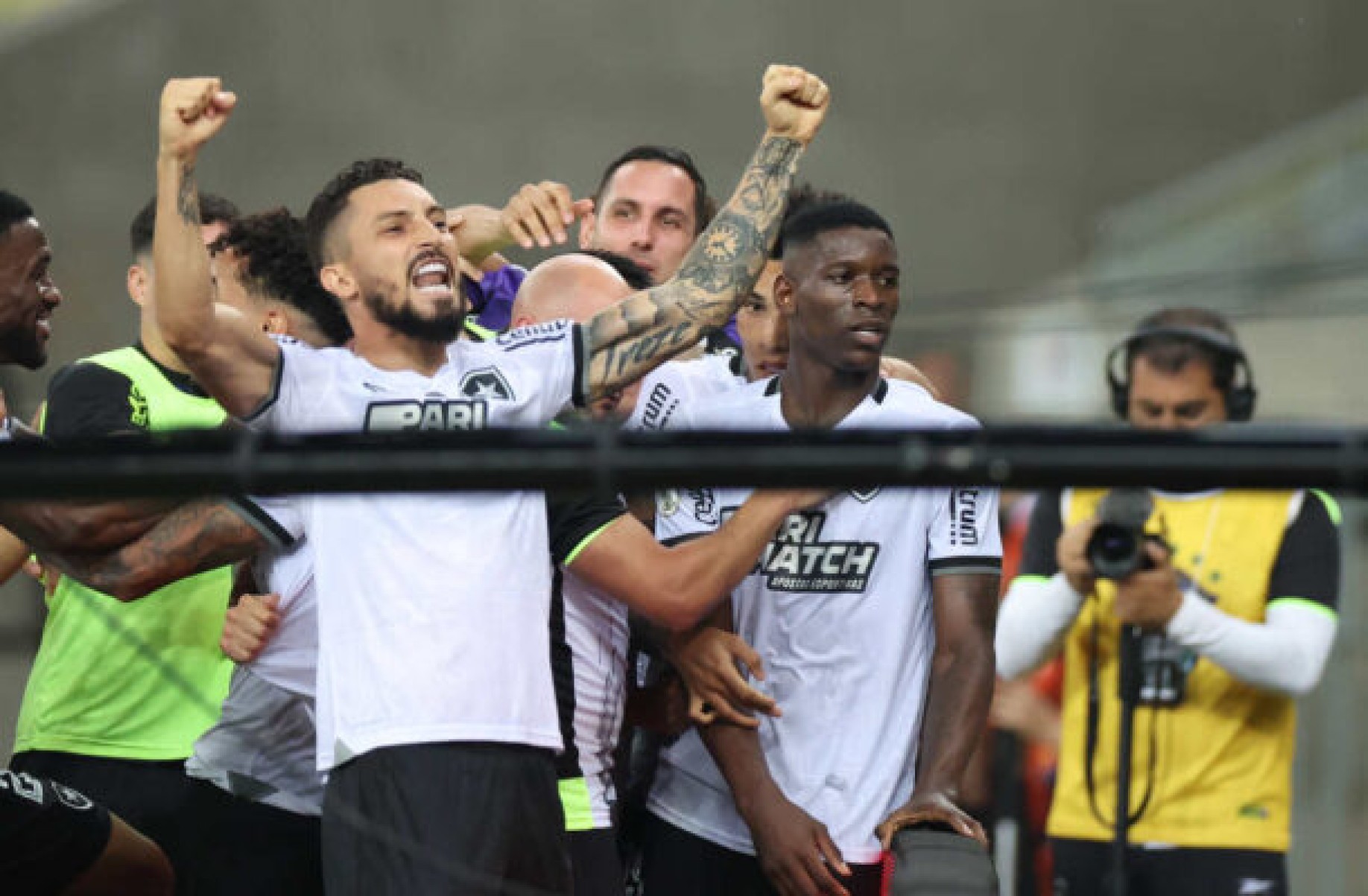   Fluminense x Botafogo pelo Campeonato Brasileiro no Estadio Maracana. 21 de Setembro de 2024, Rio de Janeiro, RJ, Brasil. Foto: Vitor Silva/Botafogo. .Imagem protegida pela Lei do Direito Autoral N.. 9.610, DE 19 DE FEVEREIRO DE 1998. Sendo proibido qualquer uso comercial, remunerado e manipulacao/alteracao da obra..
     -  (crédito:  Vitor_Silva)