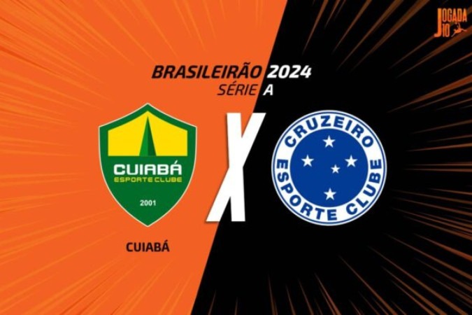 Cuiabá x Cruzeiro -  (crédito: Foto: Arte Jogada10)