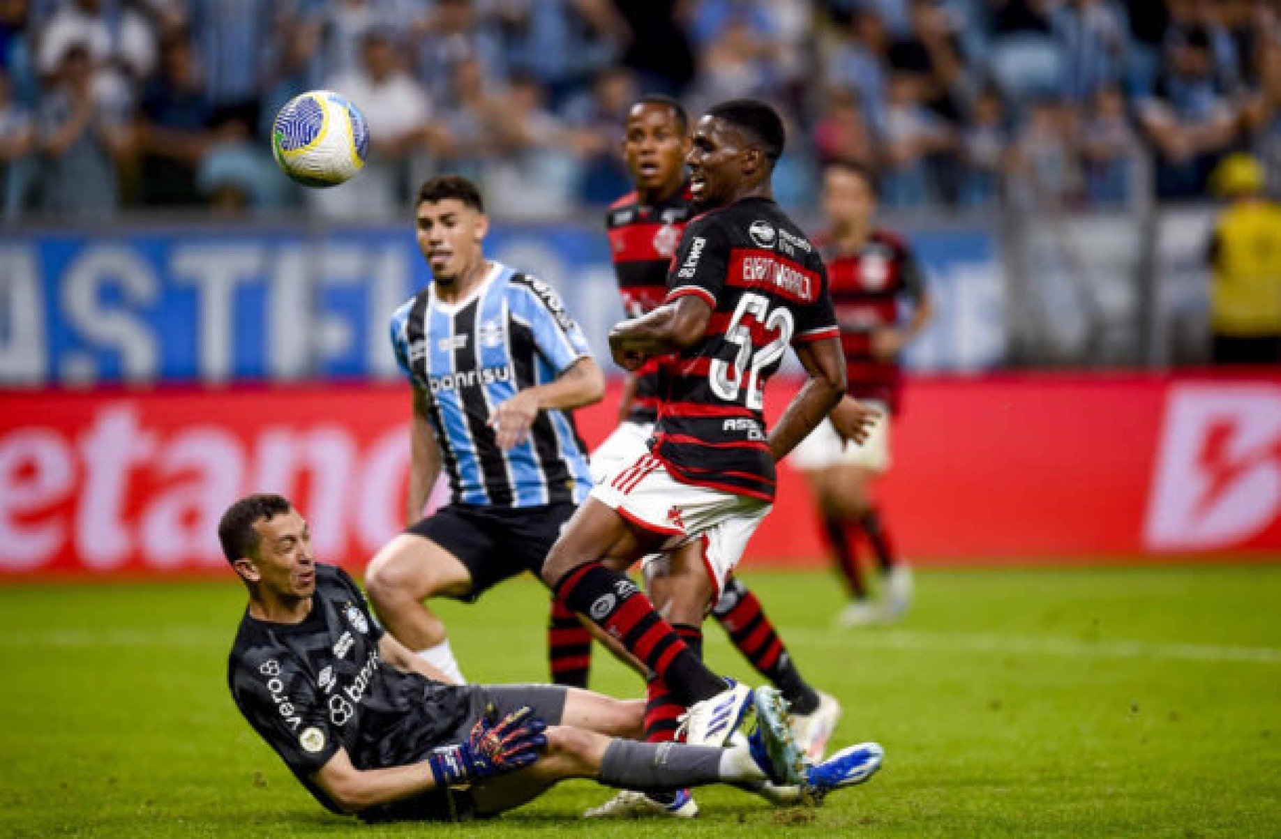 Evertton mostrou brios e arquitetou gol de Teresa - (crédito: Foto: Marcelo Cortes/Flamengo ) Evertton mostrou brios e arquitetou gol de Teresa - (crédito: Foto: Marcelo Cortes/Flamengo )