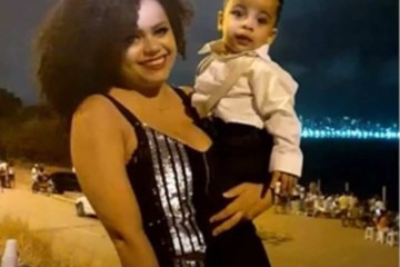 Maria Rosália Gonçalves Mendes, de 26 anos, foi presa suspeita de assassinar e degolar o filho de 5 anos -  (crédito: Reprodução Tv Tambaú/SBT Paraíba )