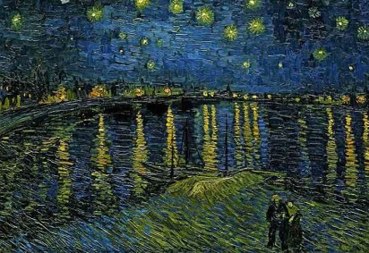 Um dos quadros mais marcantes da história do genial Vincent van Gogh, “A Noite Estrelada”, reflete diretamente o estado de espírito tumultuado do artista no momento em que a pintou, em 1889. Agora, uma nova análise evidencia a sensibilidade do artista sobre as leis da física, mesmo que de maneira inconsciente.  -  (crédito:  Domínio Público/Wikimédia Commons)