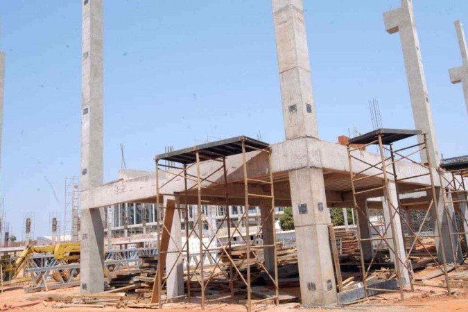 Construção já estava prevista no plano original de ocupação, na época de licitação para a terceirização do estádio - (crédito: Ed Alves/CB/D.A Press) Construção já estava prevista no plano original de ocupação, na época de licitação para a terceirização do estádio - (crédito: Ed Alves/CB/D.A Press)