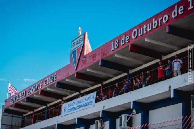 Marcelo Paz, ex-presidente do Fortaleza e atualmente CEO, é o grande responsável pela mudança no cenário e evolução do Fortaleza -  (crédito: Foto: Mateus Lotif / Fortaleza EC)