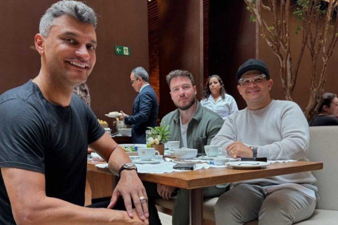 Bruno Avelar, Thiago Nigro, Kaká Diniz e Tiago Brunet - (crédito: Divulgação) Bruno Avelar, Thiago Nigro, Kaká Diniz e Tiago Brunet - (crédito: Divulgação)