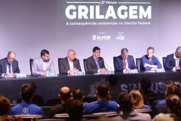 Debate sobre grilagem ocorreu na manhã desta terça -  (crédito: Ed Alves/CB)