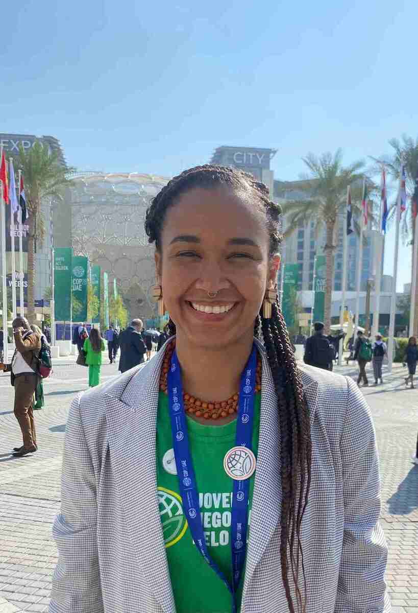Thaynara Conceição Fernandes, pesquisadora e educadora ambiental.