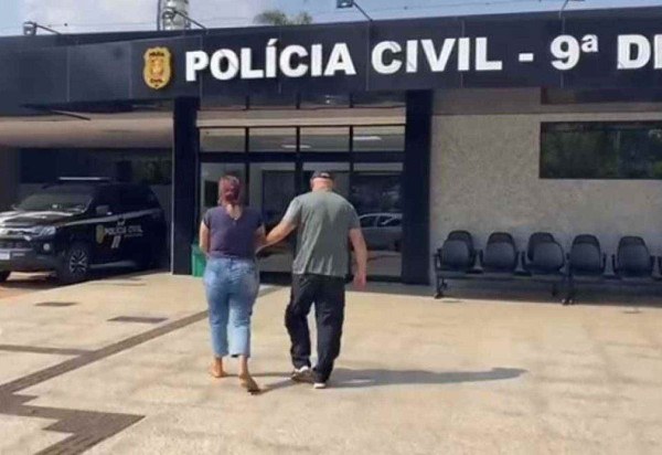 Policiais disfarçados dentro de uma clínica odontológica surpreenderam a foragida -  (crédito: Reprodução/PCDF)