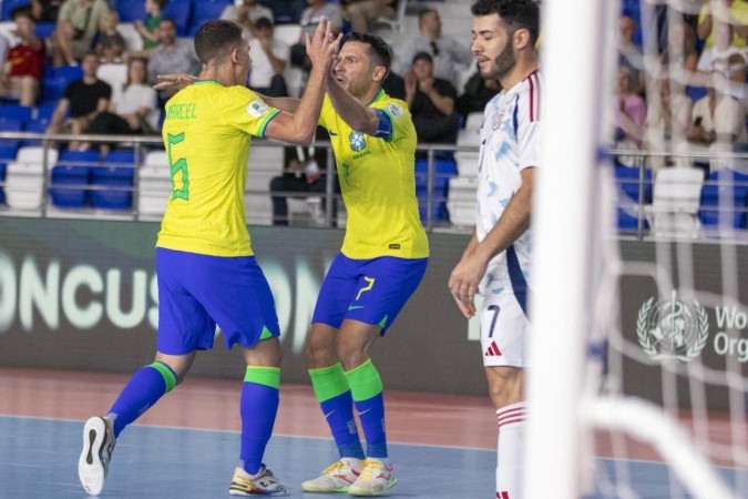 O próximo adversário do Brasil será Irã ou Marrocos. Ambos se enfrentam nesta quinta (26). A disputa das quartas de final será neste domingo (29), às 9h30 -  (crédito: Leto Ribas / CBF)