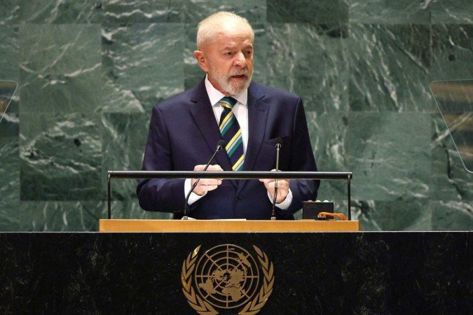 Acompanhado do ministro Relações Exteriores, Mauro Vieira, e de uma comitiva ainda não publicada pelo governo, Lula será o primeiro a a discursar na abertura do Debate Geral -  (crédito: BBC Geral)