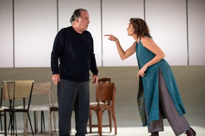 O que só sabemos juntos
Com Denise Fraga e Tony Ramos. Hoje, amanhã e sábado, às 17h e às 20h, no Teatro Planalto (Centro de Convenções Ulysses Guimarães - SDC - Eixo Monumental). Ingressos: a partir de R$ 20,00 (meia) e R$ 40. Não recomendada para menores de 12 anos
