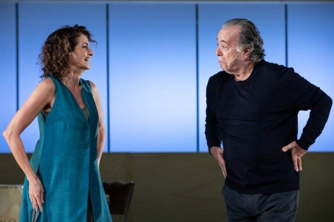 O que só sabemos juntos
Com Denise Fraga e Tony Ramos. Hoje, amanhã e sábado, às 17h e às 20h, no Teatro Planalto (Centro de Convenções Ulysses Guimarães - SDC - Eixo Monumental). Ingressos: a partir de R$ 20,00 (meia) e R$ 40. Não recomendada para menores de 12 anos
