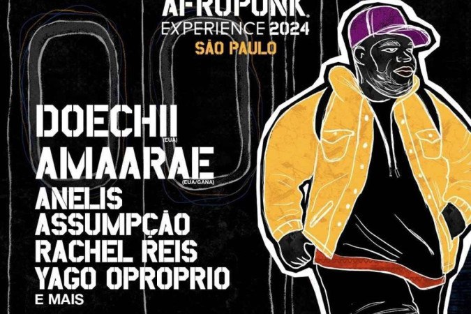 AFROPUNK Experience chega em São Paulo no mês de dezembro
 -  (crédito: Divulgação/Ágata Cunha)