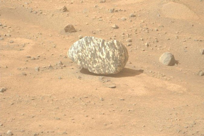 Nasa encontra rocha nunca vista antes na superfície de Marte - (crédito: NASA/JPL-Caltech/ASU) Nasa encontra rocha nunca vista antes na superfície de Marte - (crédito: NASA/JPL-Caltech/ASU)