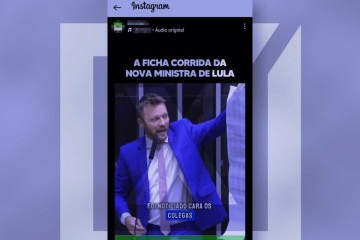 Vídeo de deputado exibindo a 