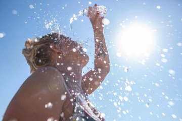 Há cuidados também a tomar para proteger os pets do calor extremo -  (crédito: BBC)