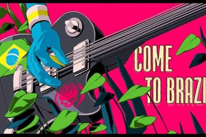 The Offspring homenageia fãs brasileiros em single - (crédito: Reprodução) The Offspring homenageia fãs brasileiros em single - (crédito: Reprodução)