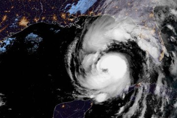 Até este domingo, o Furacão Helene já fez 91 vítimas fatais: 37 na Carolina do Norte, 25 na Carolina do Sul, 17 na Geórgia, 11 na Flórida e uma na Virgínia,  -  (crédito:  AFP)