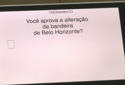 As eleições municipais de 2024 se aproximam no Brasil. Com isso, no dia 6 de outubro, os eleitores de todos os estados irão às urnas para escolher seus futuros prefeitos e vereadores. Além disso, a população de Belo Horizonte irá definir se aprova ou não a substituição da bandeira da cidade.  -  (crédito: Reprodução/G1)