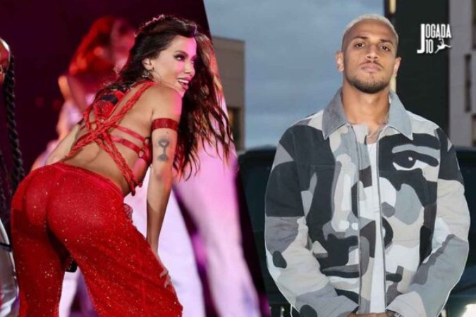 Uma das fotos publicadas por Anitta com Vinicius Souza -  (crédito:  Marcelo Caitano)