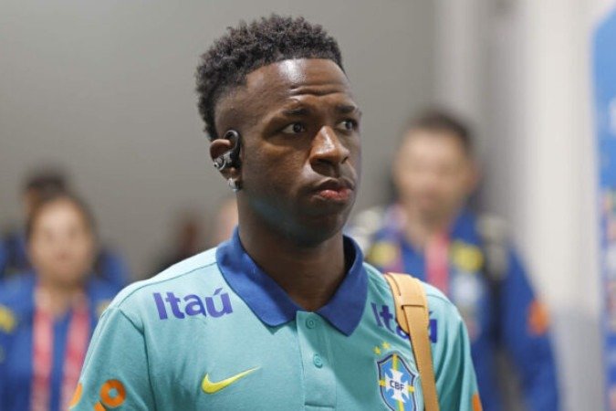 Vini Jr tem agora uma marca de shampoo - (crédito: Foto: Rafael Ribeiro/CBF) Vini Jr tem agora uma marca de shampoo - (crédito: Foto: Rafael Ribeiro/CBF)