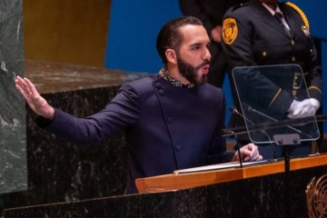 Nayib Bukele, presidente de El Salvador -  (crédito: Spencer Platt/Getty Images/AFP)