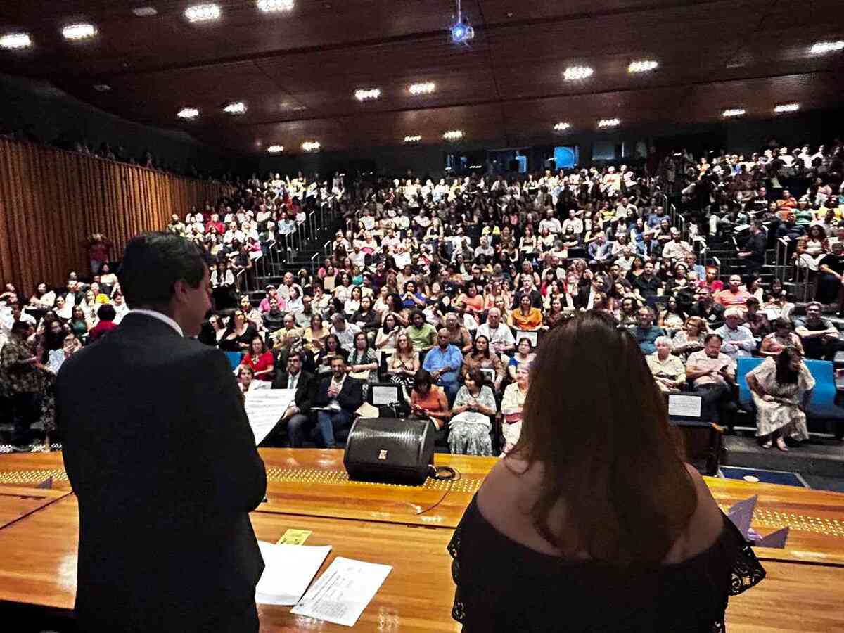 CLDF celebra vencedores do 2º Prêmio Paulo Freire. -  (crédito: Divulgação)