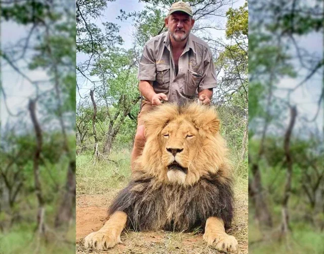 Há dois anos,  Riaan Naude, que gostava de expor as carcaças dos animais abatidos nas redes sociais como se fossem troféus, foi assassinado na África. A notícia repercutiu, principalmente, entre defensores do meio ambiente . -  (crédito: reproducao instagram)