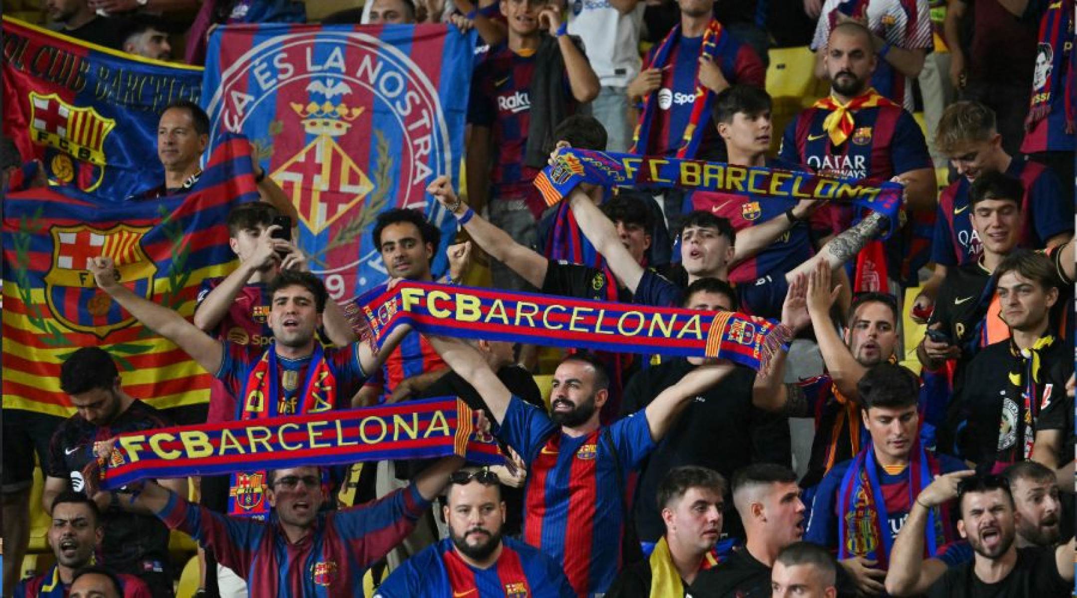 Barcelona é punido pela Uefa por cartaz com referência nazista -  (crédito: No Ataque Internacional)