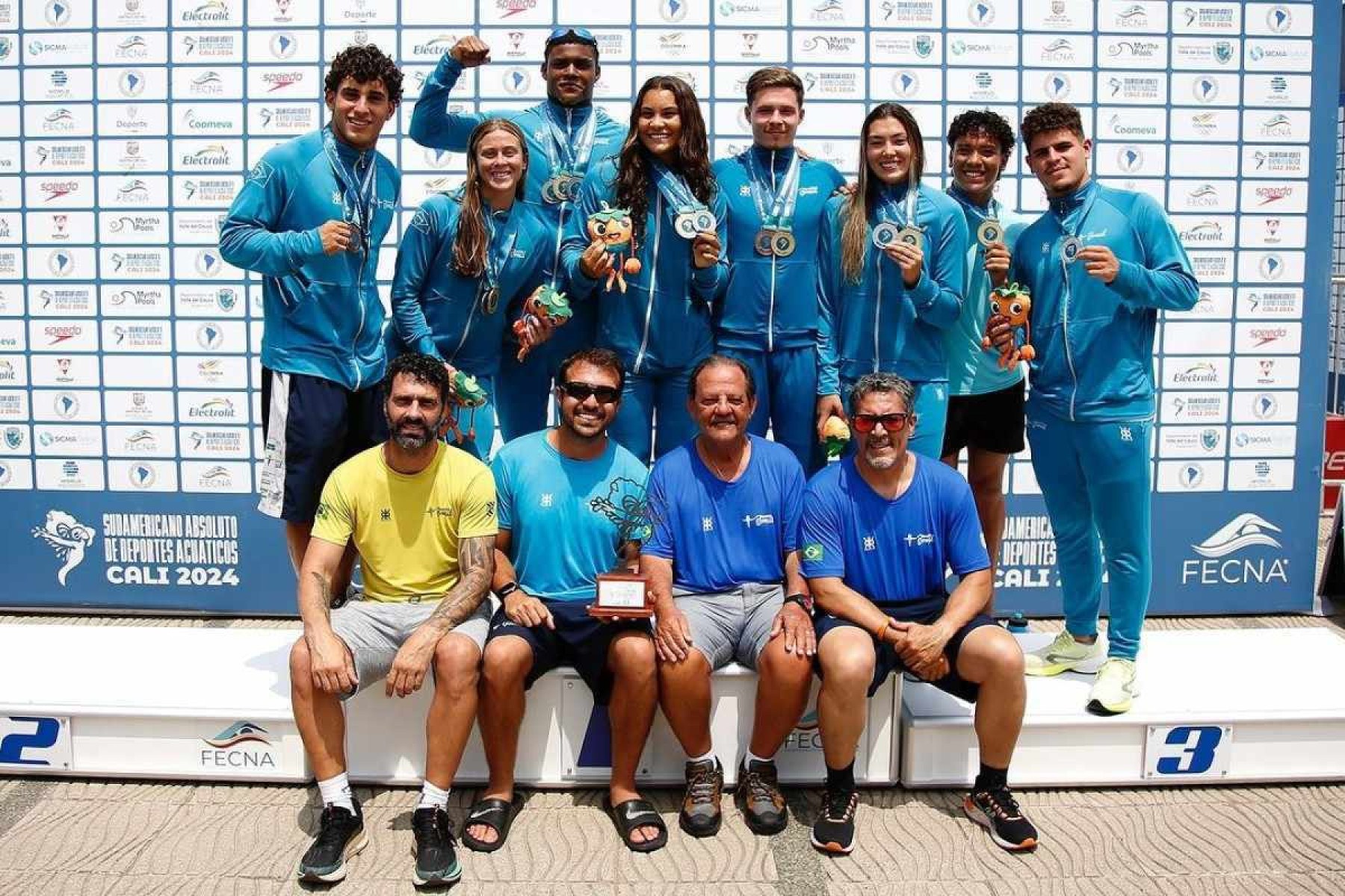 Saltos ornamentais: Brasil fecha Sul-Americano com 10 medalhas