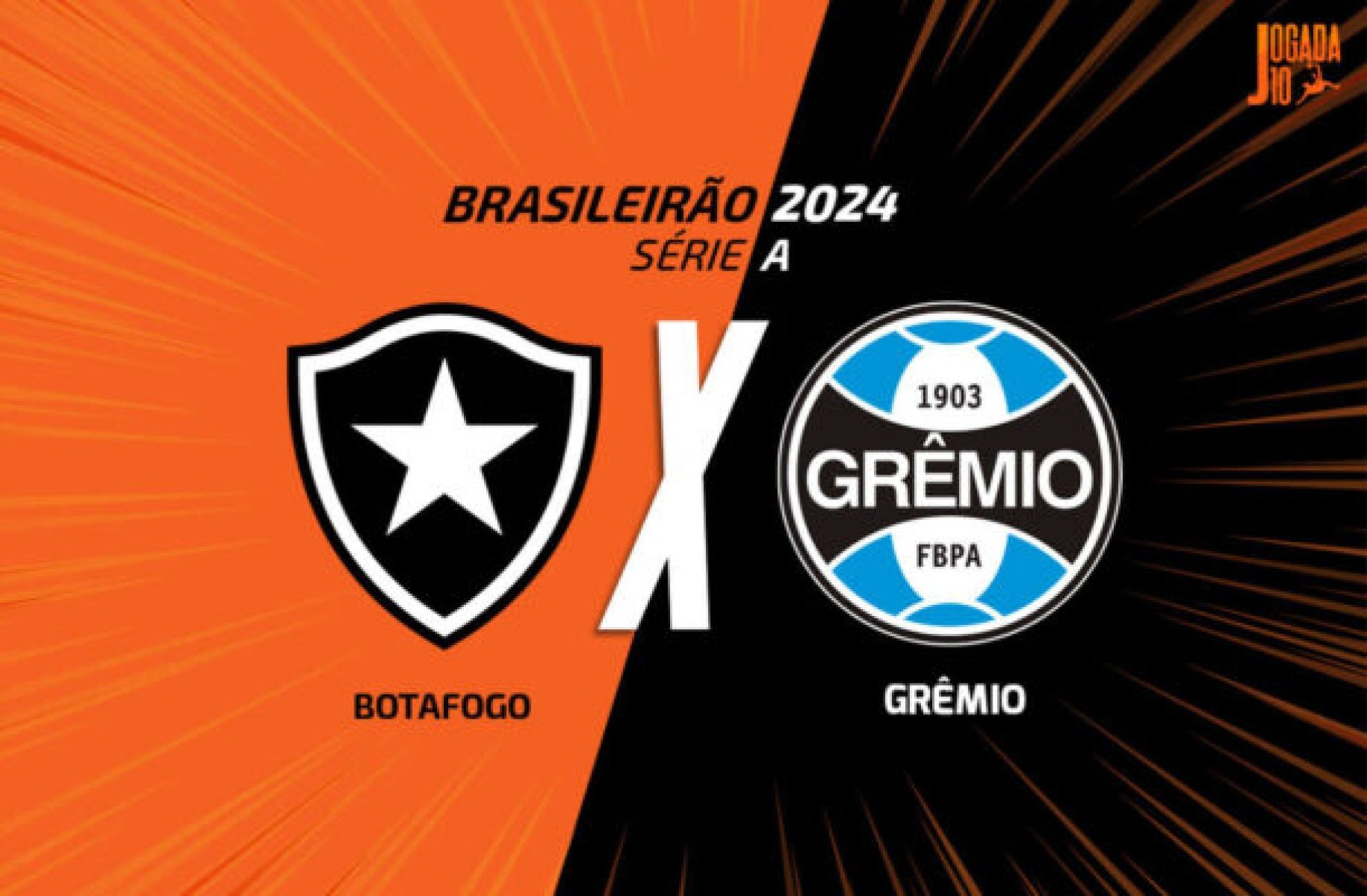 Botafogo x Grêmio - (crédito: Foto: Arte Jogada10) Botafogo x Grêmio - (crédito: Foto: Arte Jogada10)