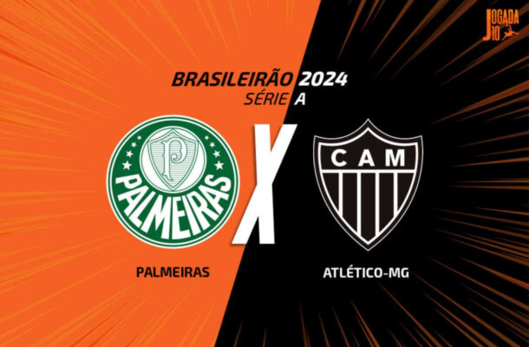 Palmeiras x Atlético -  (crédito: Foto:  Arte Jogada10)