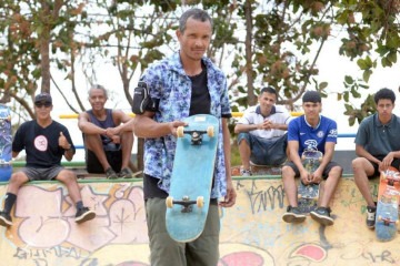 Projeto Brasil Skate School, de Robson Diego -  (crédito:  Ed Alves/CB/DA.Press)