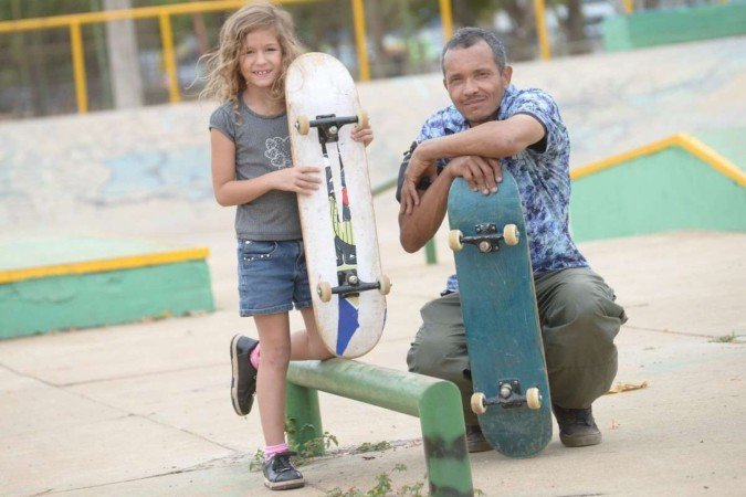  29/09/2024 Credito: Ed Alves/CB/DA.Press. Cidades. Nas ruas só se for de skate - Projeto Social de um Ex Detento  Robson Diego. 