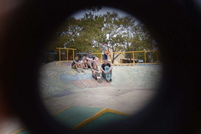  29/09/2024 Credito: Ed Alves/CB/DA.Press. Cidades. Nas ruas só se for de skate - Projeto Social de um Ex Detento  Robson Diego. 